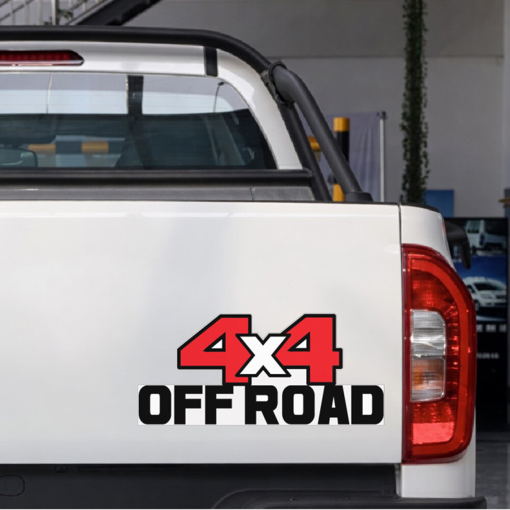 2x 4x4 Off Road Style 20 Stickers Decals - DecalsHouse