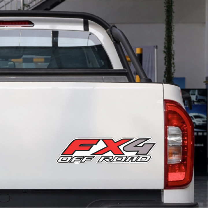 2x Fx4 Off Road Style 2 Stickers Decals - DecalsHouse