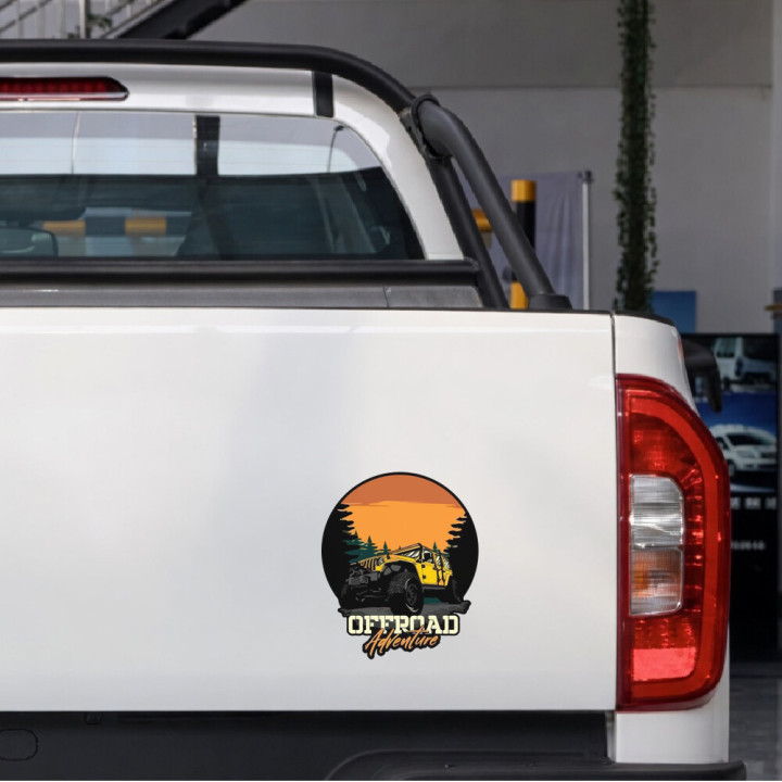 2x Off Road Offroad Adventure Suv 4x4 Stickers Decals - DecalsHouse