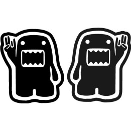Buy Domo Kun Shocker Jdm Decal Sticker Online