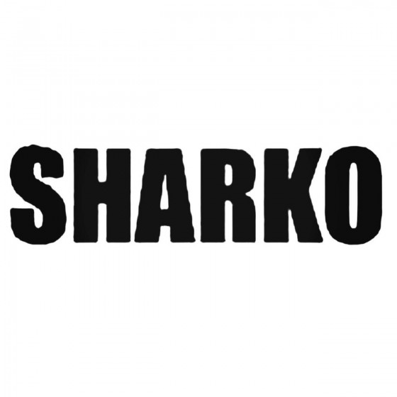 Sharko Band Decal Sticker