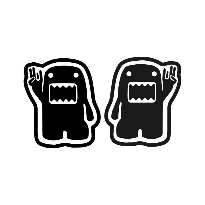 Buy Domo Kun Shocker Jdm Decal Sticker Online