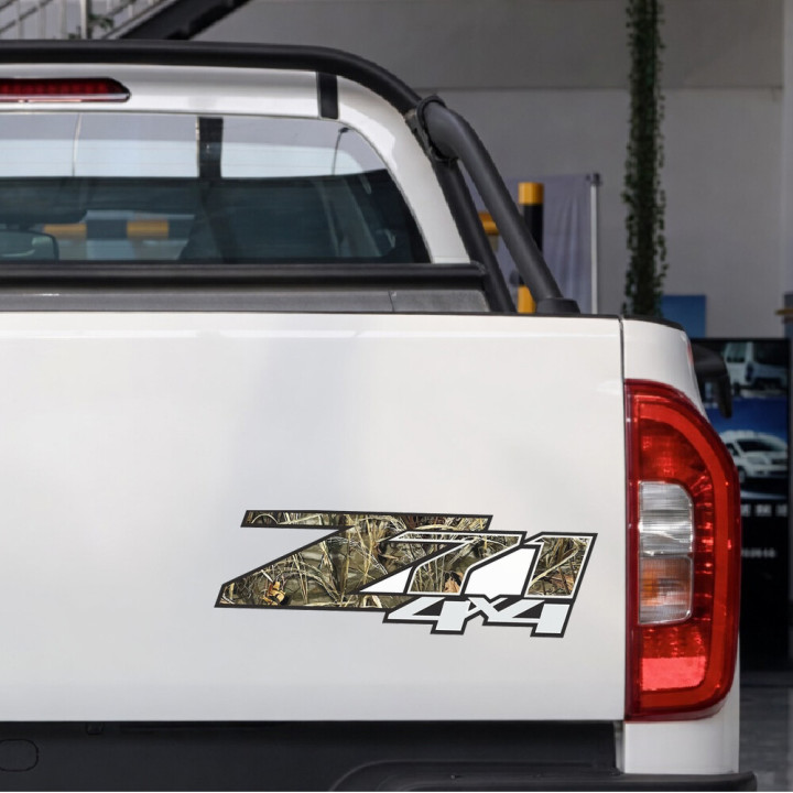 2x Z71 4x4 Camo Out Stickers Decals - DecalsHouse