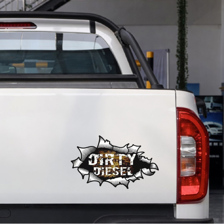 2x Dirty Diesel Style 5 Stickers Decals - DecalsHouse