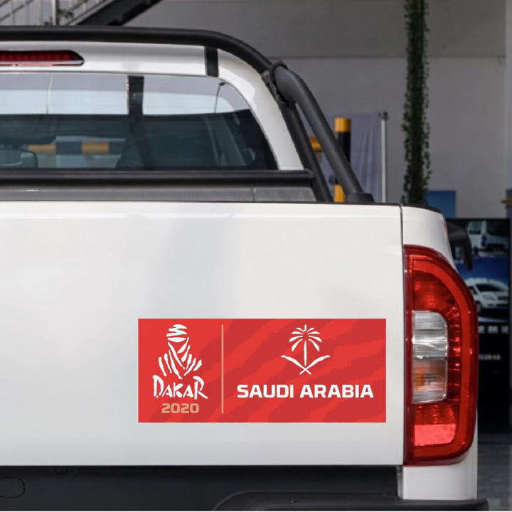 2x Dakar 2020 Stickers Decals - DecalsHouse