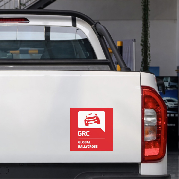 2x Grc Rallycross Style 2 Stickers Decals - DecalsHouse