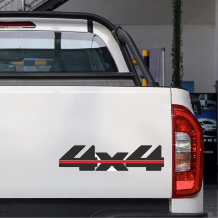 2x 4x4 Style 5 Stickers Decals - DecalsHouse
