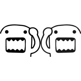Buy Domo Peek A Boo 2 Decal Sticker Online