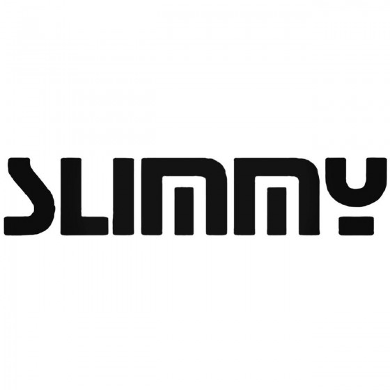 Slimmy Band Decal Sticker