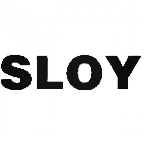 Sloy Band Decal Sticker