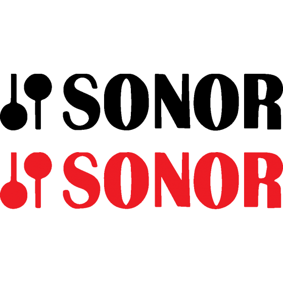 2x Sonor Drum Logo Graphic...