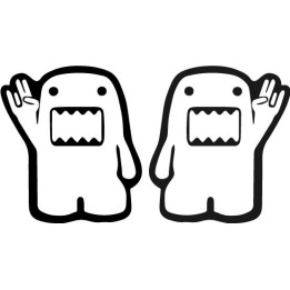 Buy Domo Shocker Jdm Decal Sticker Online