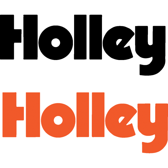 2x Holley Sponsor Decals...
