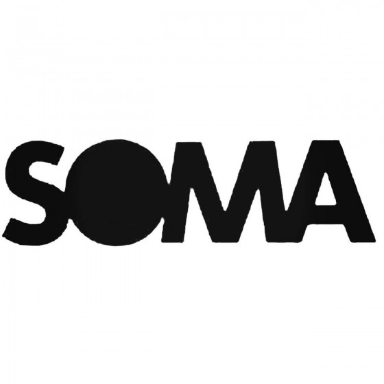 Soma Band Decal Sticker