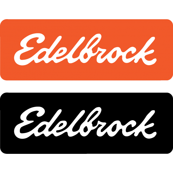 2x Edelbrock Aftermarket...