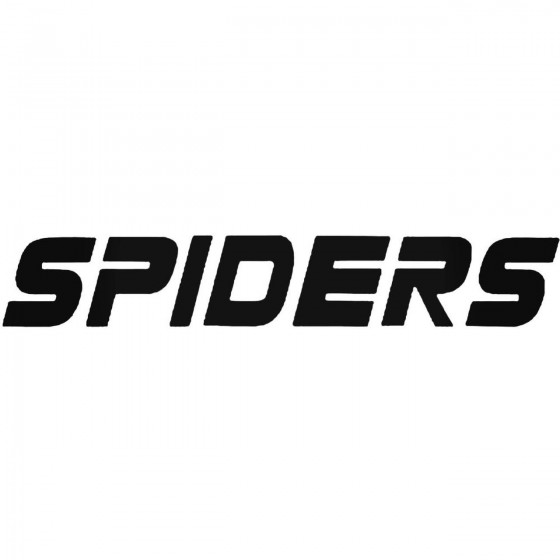 Spiders Band Decal Sticker