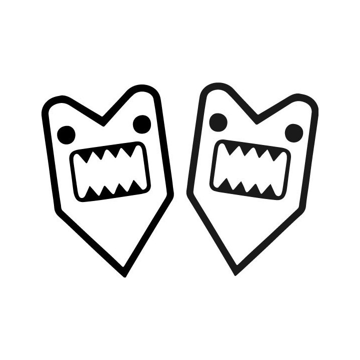 Buy Domo Wakaba 1 Jdm Decal Sticker Online