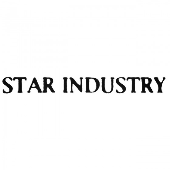 Star Industry Band Decal...