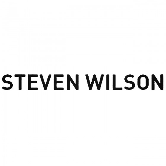 Steven Wilson Band Decal...