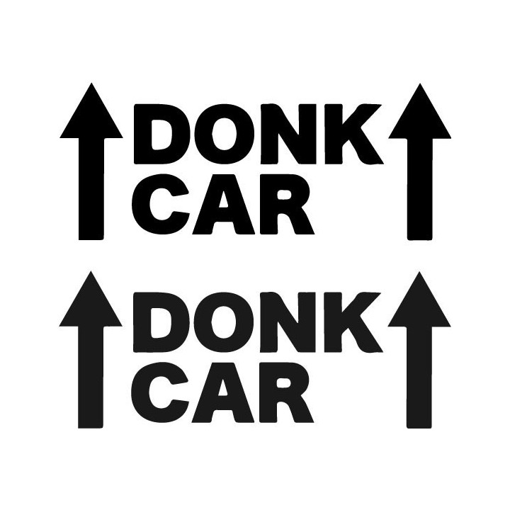 Buy Donk Car Decal Sticker Online