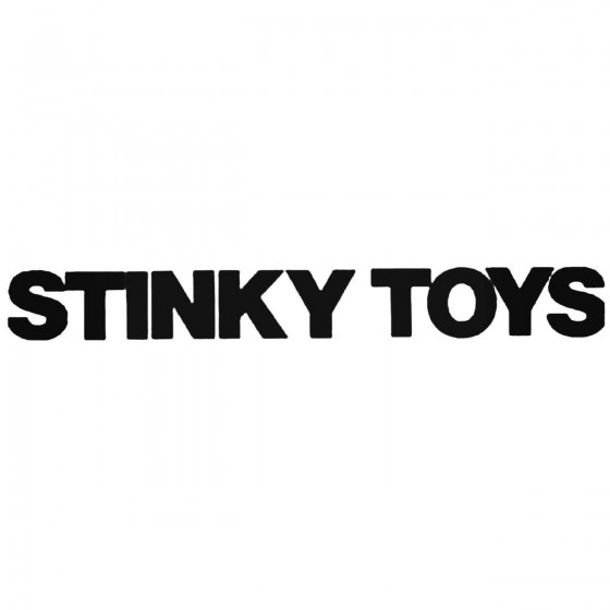 Stinky Toys Band Decal Sticker