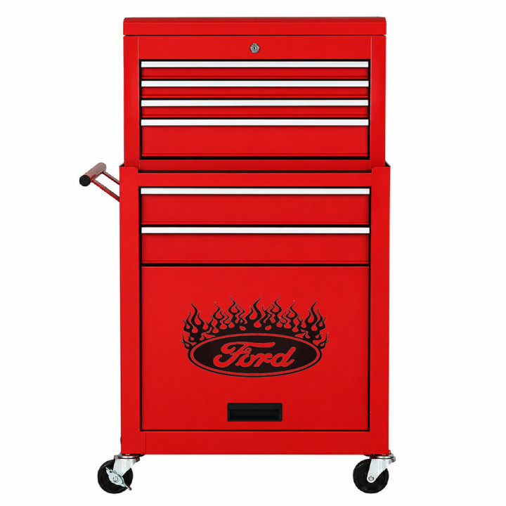 Buy Flame Ford Graphic Decal Sticker Online