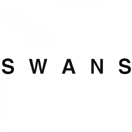 Swans Band Decal Sticker