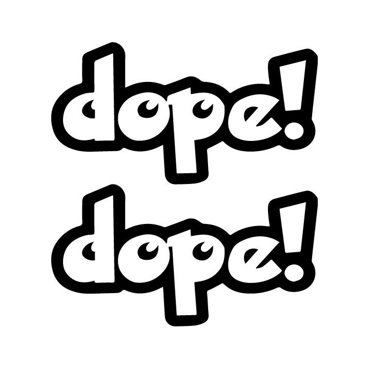 Buy Dope 17 Decal Sticker Online