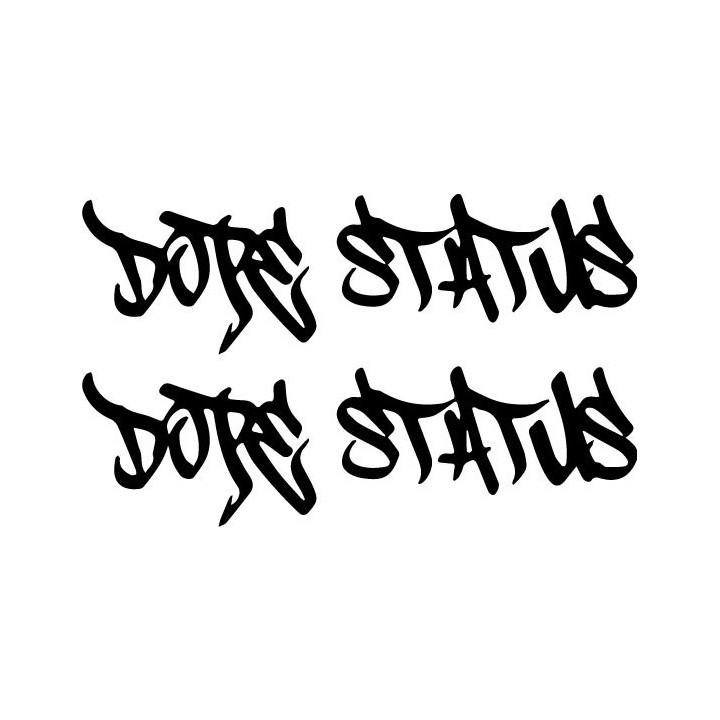 Buy Dope Status Jdm Decal Sticker Online