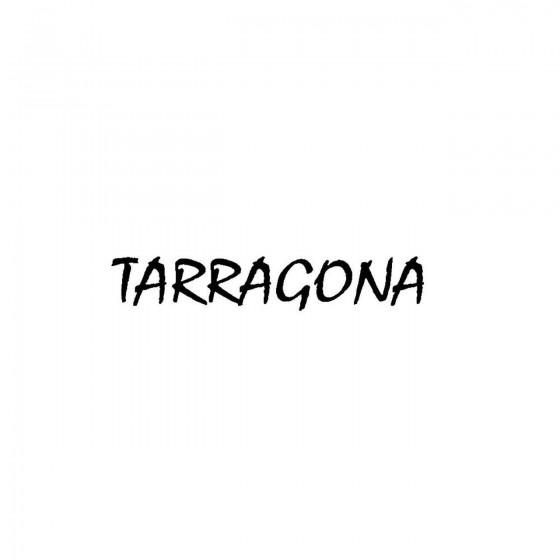 Tarragonaband Logo Vinyl Decal
