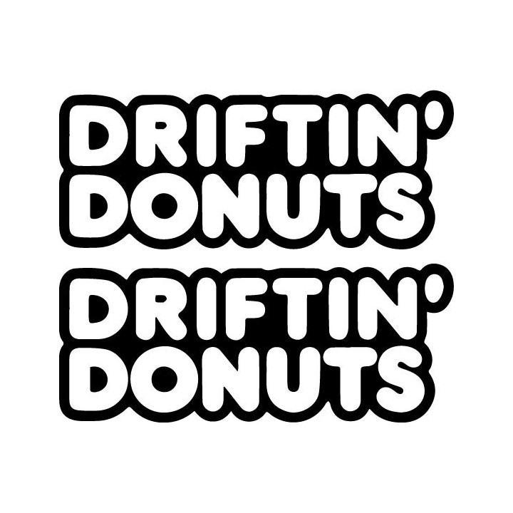 Buy Driftin Donuts 1 Jdm Decal Sticker Online