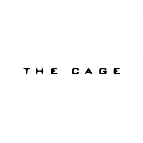 The Cageband Logo Vinyl Decal