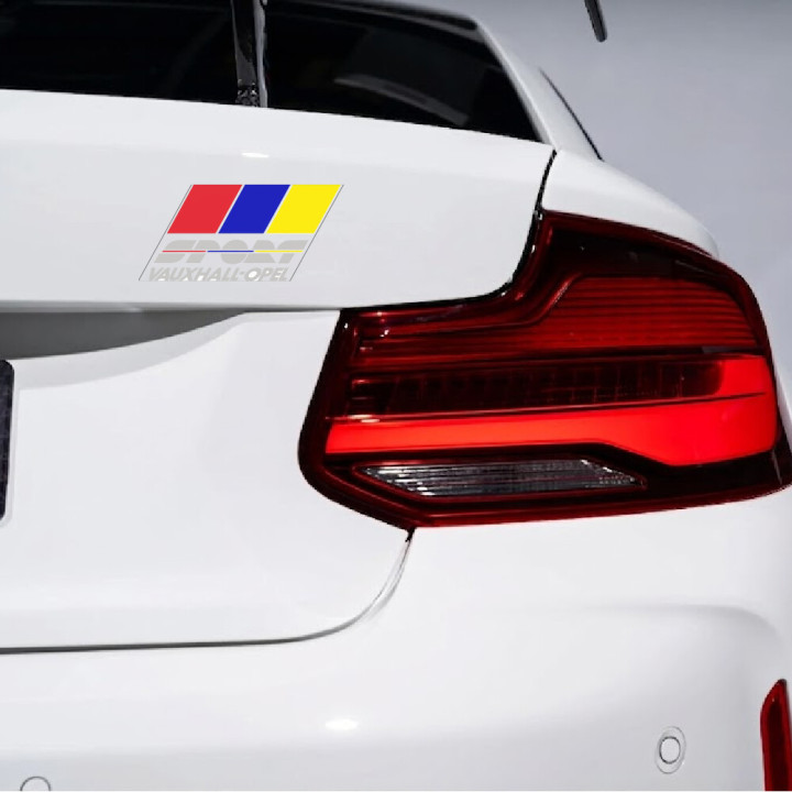 2x Opel Vauxhall Sport Stickers Decals - DecalsHouse