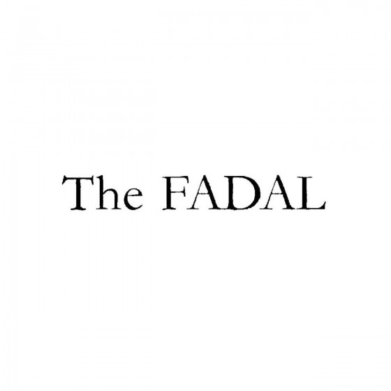 The Fadalband Logo Vinyl Decal