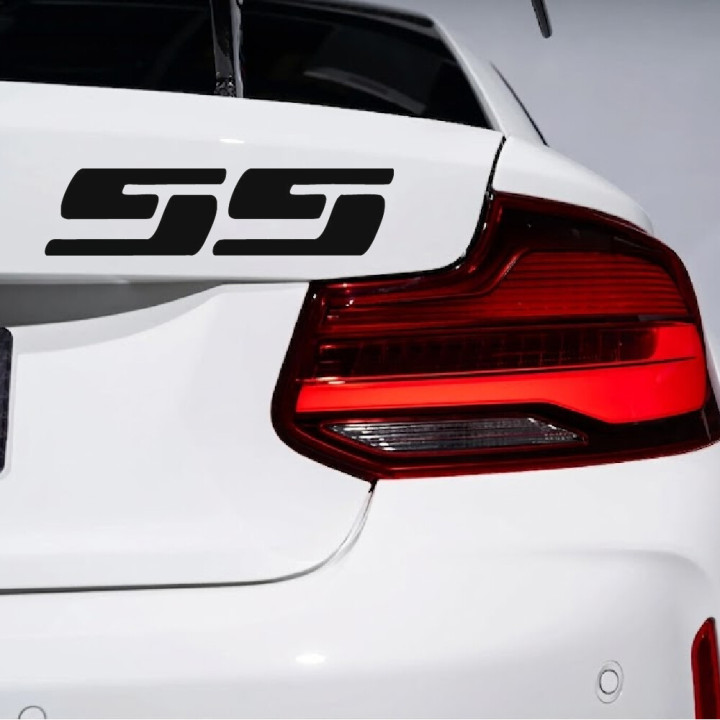 Buy Chevrolet Ss 1 Decal Sticker 1 Online