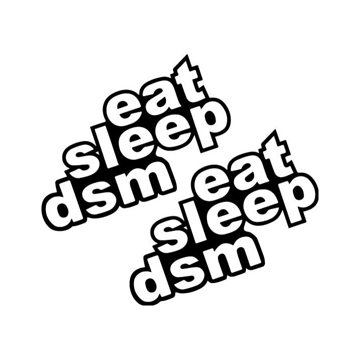 Buy Eat Sleep Dsm 2 Decal Sticker Online