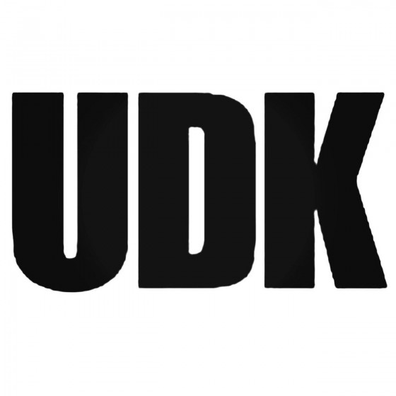 Udk Band Decal Sticker