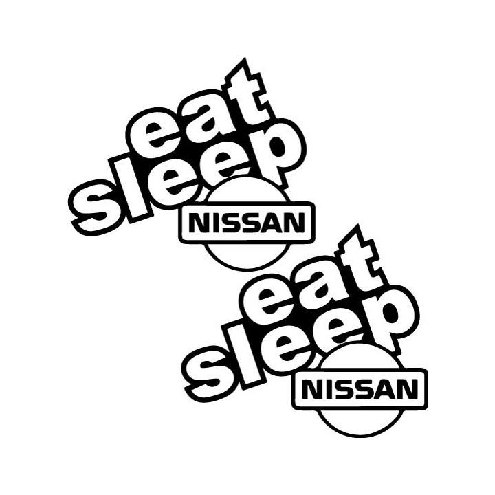 Buy Eat Sleep Nissan Sticker Online