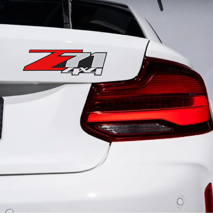 2x Z71 4x4 4wd Style 2 Stickers Decals - DecalsHouse