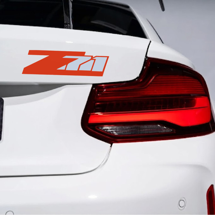 2x Z71 Style 2 Stickers Decals - DecalsHouse