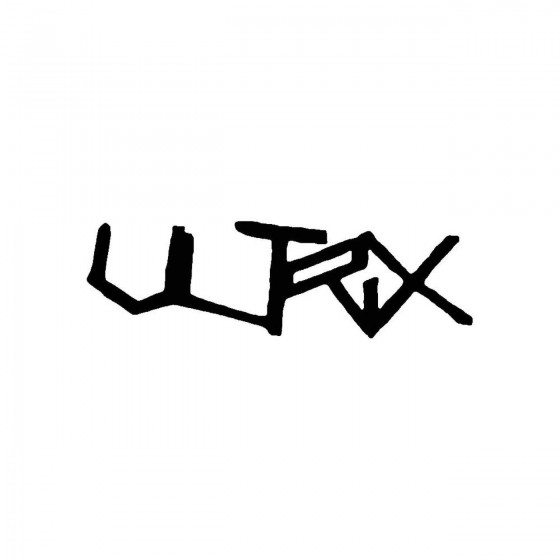 Ultrixband Logo Vinyl Decal