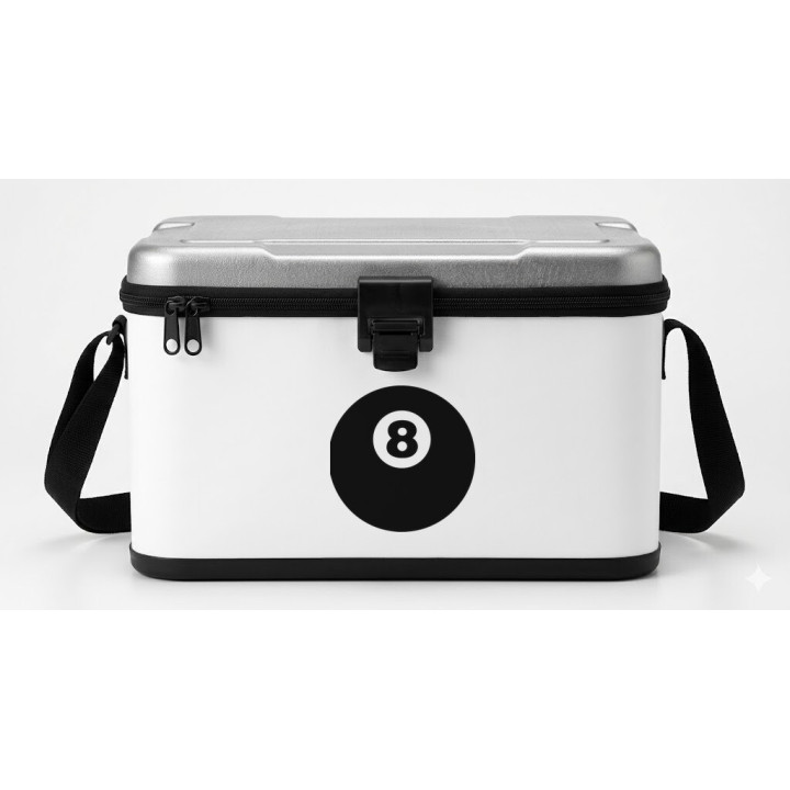 Buy Black 8 Ball 1 Decal Sticker Online