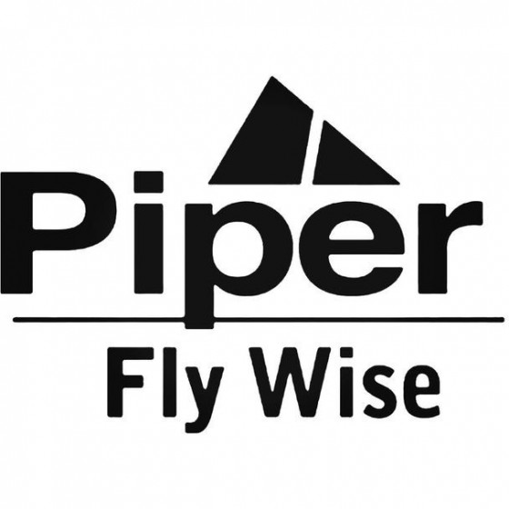 Piper Fly Wise Emblem Aviation