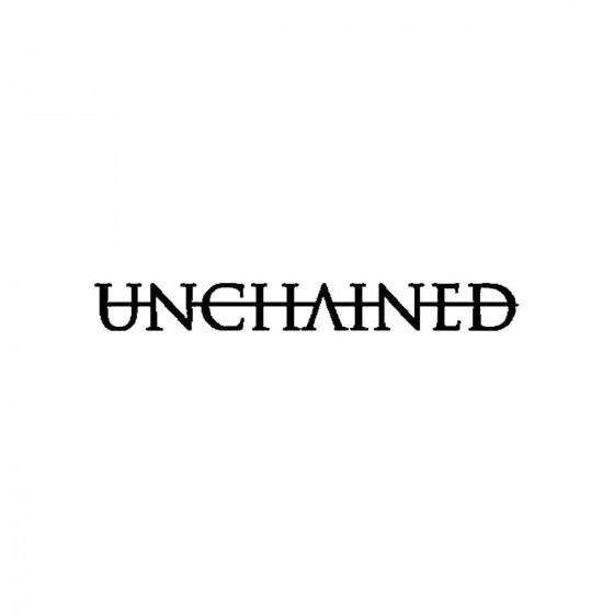 Unchained 5band Logo Vinyl...