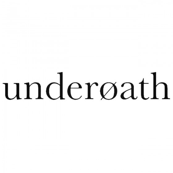 Underoath Band Decal Sticker