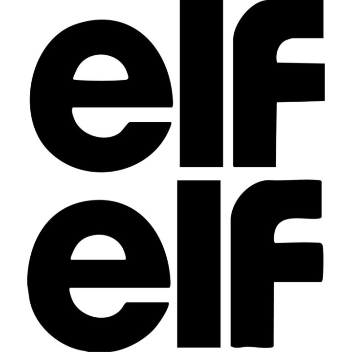 Elf Oil Stickers – French Motorsport Racing Lubricant Decals (2-Pack)