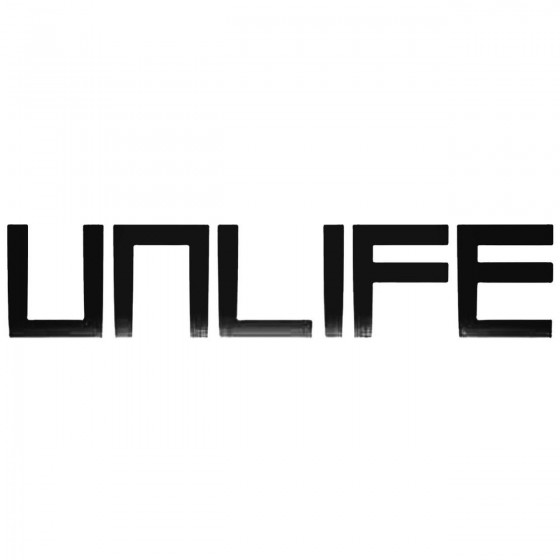 Unlife Ch Band Decal Sticker