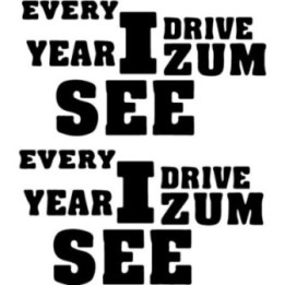 Buy Every Year I Drive Zum See Decal Sticker Online