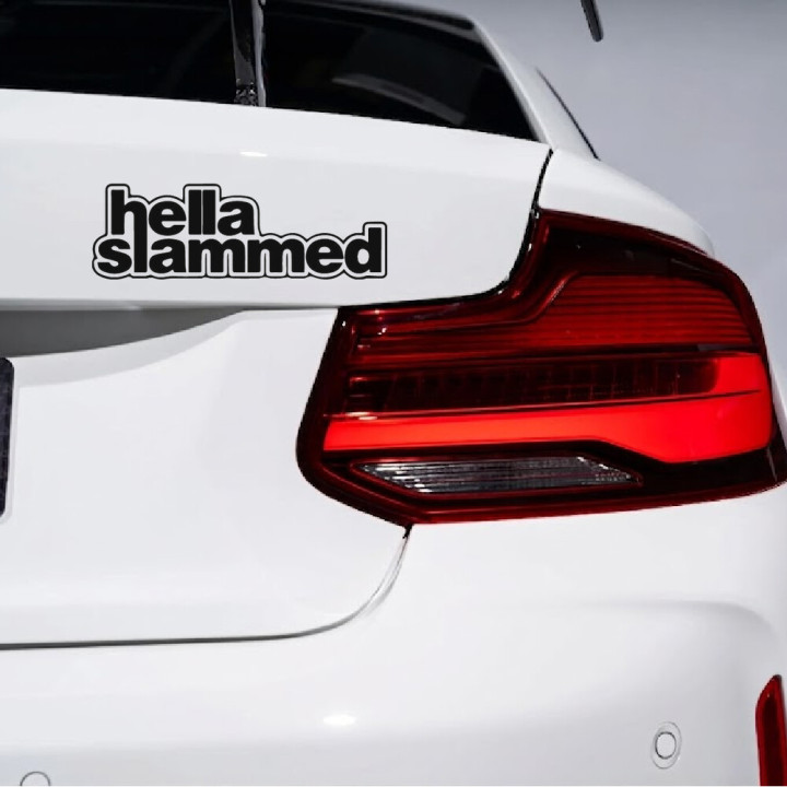 Buy Hella Slammed Decal Sticker Online