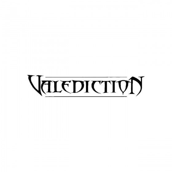 Valedictionband Logo Vinyl...